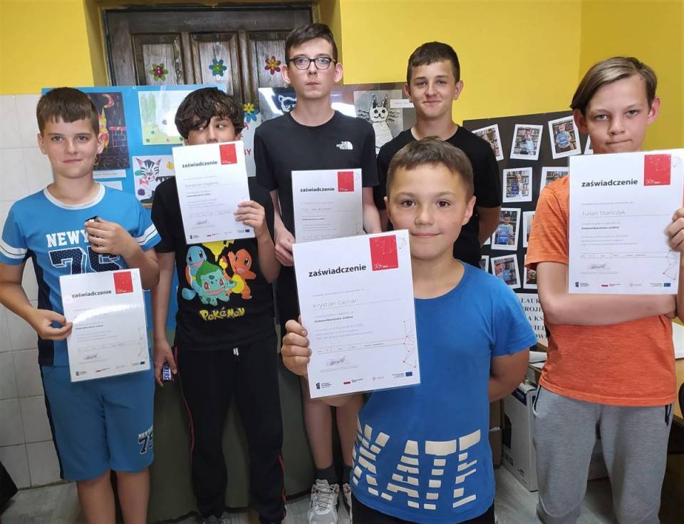 Młodzież z Domaniewa na warsztatach dziennikarskich