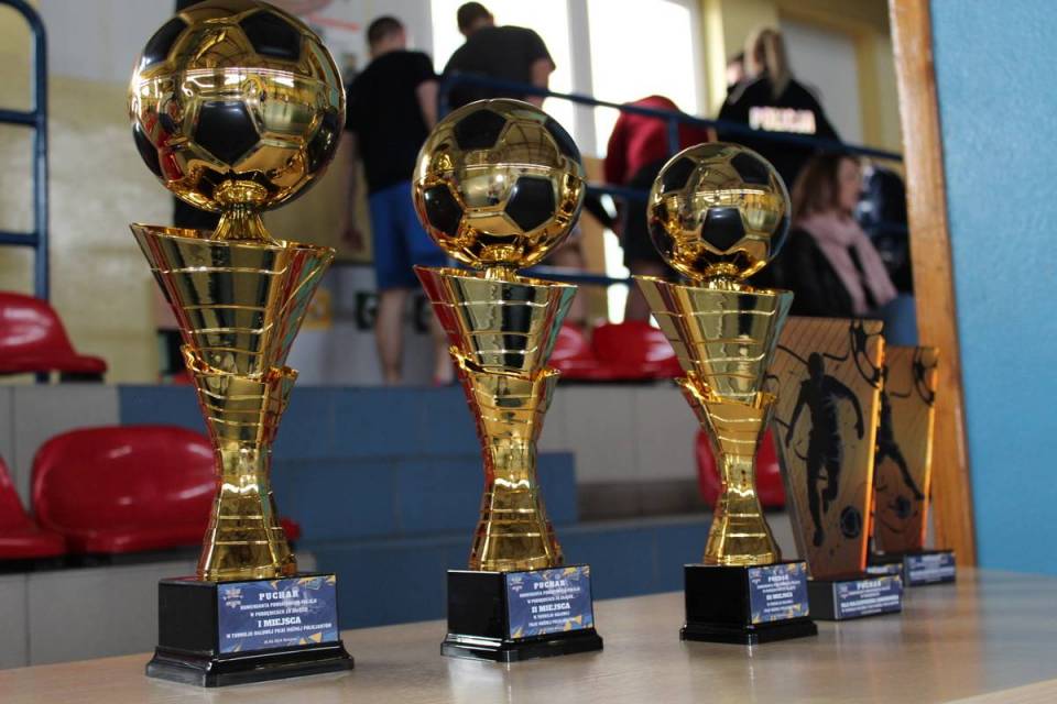 VII Turniej Halowej Piłki Nożnej o Puchar Komendanta Powiatowego Policji w Poddębicach za nami