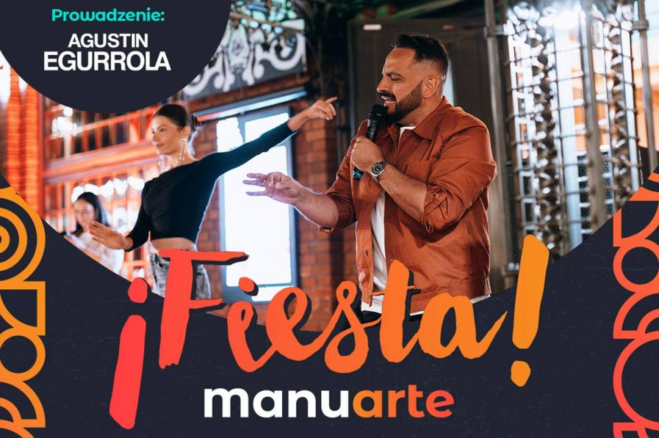 Latynoska Fiesta! z Agustinem Egurrola w Restauracji Manuarte - 23 sierpnia, Rynek Główny Manufaktury